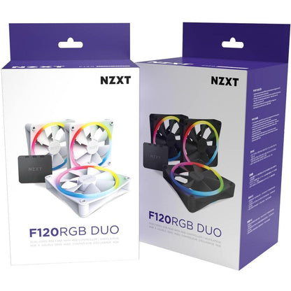 NZXT F120 RGB Duo Triple Pack (RF-D12TF-B1)