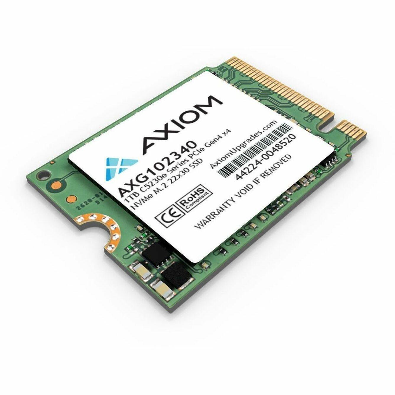 Axiom 1TB C5230e Series PCIe Gen4 x4 NVMe M.2 (AXG102340)