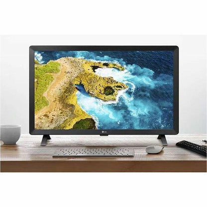 LG 24LQ520S-PU 23.6" Smart LED-LCD TV - HD Ready - No - Black