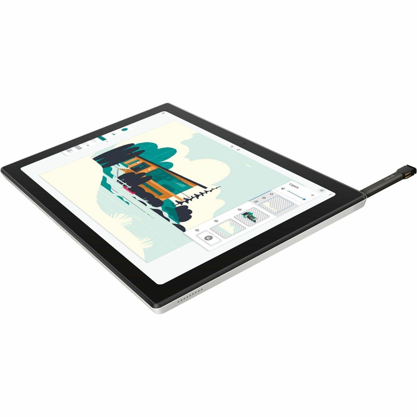 Asus CHROMEBOOK DETACHABLE MEDIATEK KOMPANIO 520 10.5IN 4/64GB DETACHABLE SOFT KB WIT (CM3001DM2A-YZ44T-S)
