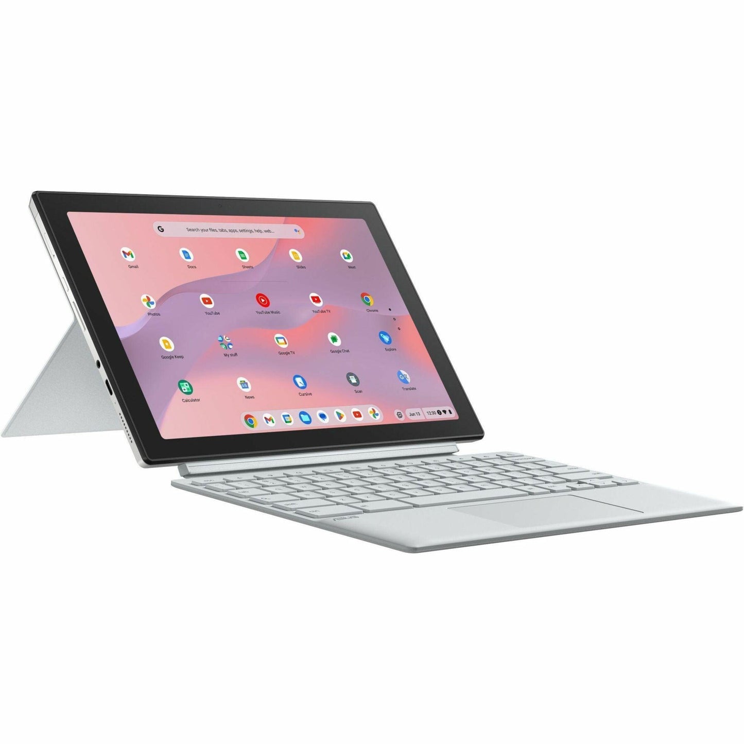 Asus CHROMEBOOK DETACHABLE MEDIATEK KOMPANIO 520 10.5IN 4/64GB DETACHABLE SOFT KB WIT (CM3001DM2A-YZ44T-S)
