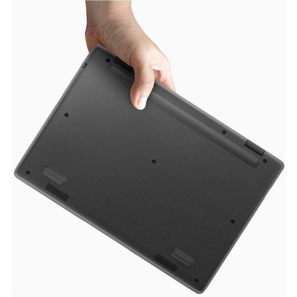 Asus Chromebook CR1 CR1100CKA-YZ142T 11.6" Touchscreen Rugged Chromebook - HD - Intel Celeron N5100 - 4 GB - 32 GB Flash Memory - Dark Gray