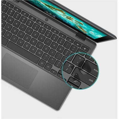 Asus Chromebook CR1 CR1100CKA-YZ142T 11.6" Touchscreen Rugged Chromebook - HD - Intel Celeron N5100 - 4 GB - 32 GB Flash Memory - Dark Gray