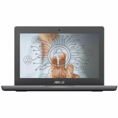 Asus Chromebook CR1 CR1100CKA-YZ142T 11.6" Touchscreen Rugged Chromebook - HD - Intel Celeron N5100 - 4 GB - 32 GB Flash Memory - Dark Gray