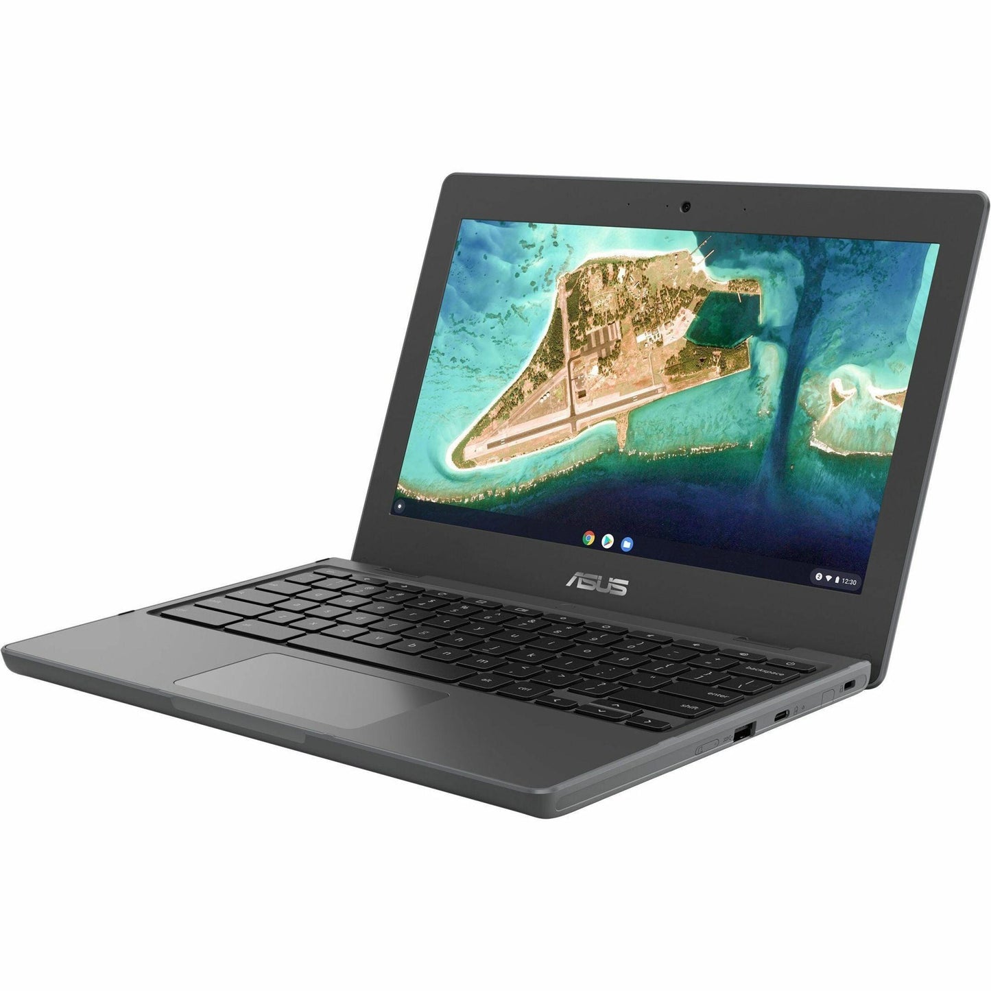 Asus Chromebook CR1 CR1100CKA-YZ142T 11.6" Touchscreen Rugged Chromebook - HD - Intel Celeron N5100 - 4 GB - 32 GB Flash Memory - Dark Gray