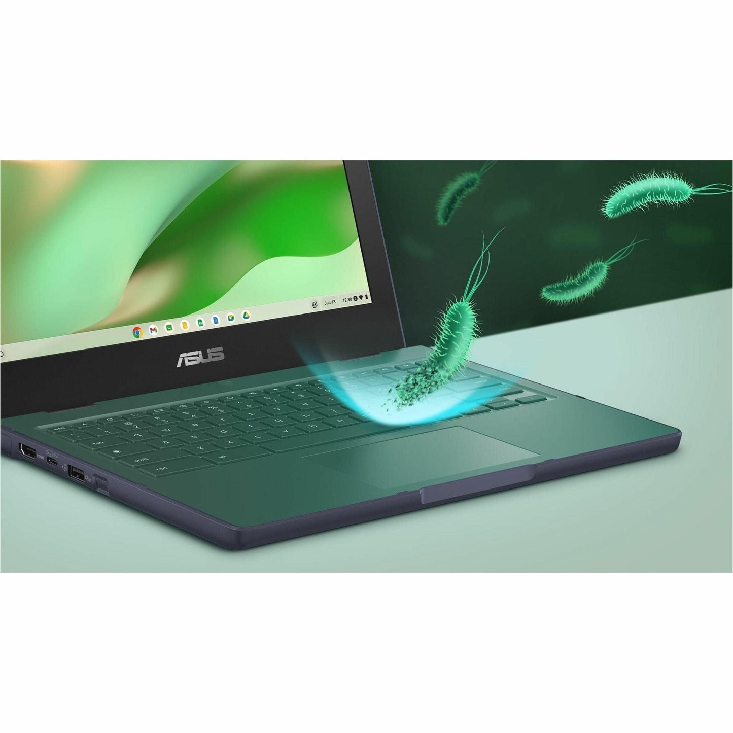 Asus Chromebook CZ11 Flip CZ1104FM2A-YZ42T 11.6" Touchscreen Rugged Convertible 2 in 1 Chromebook - HD - Octa-core (ARM Cortex A76 + Cortex A55) - 4 GB - 32 GB Flash Memory - Mineral Gray