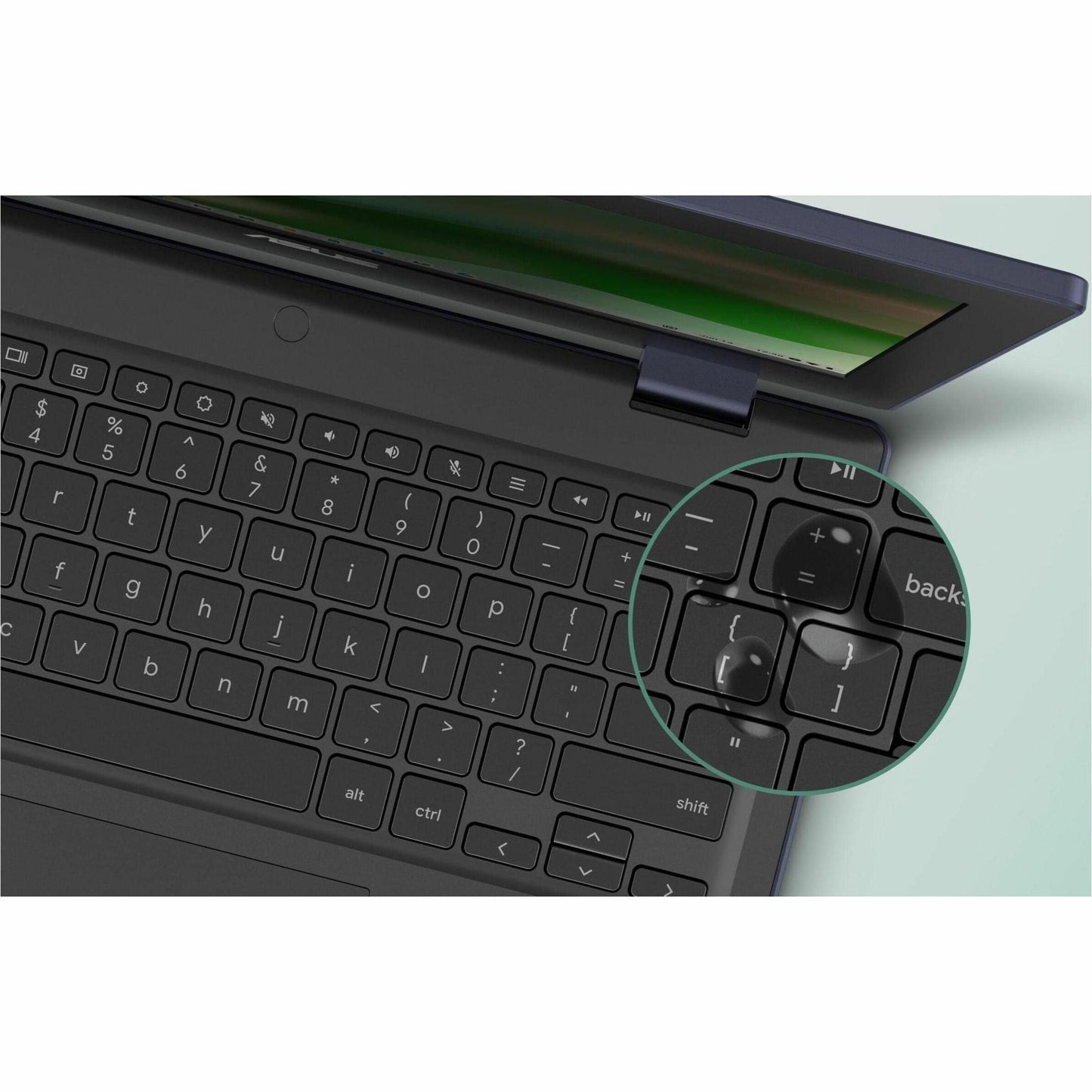 Asus Chromebook CZ11 Flip CZ1104FM2A-YZ42T 11.6" Touchscreen Rugged Convertible 2 in 1 Chromebook - HD - Octa-core (ARM Cortex A76 + Cortex A55) - 4 GB - 32 GB Flash Memory - Mineral Gray
