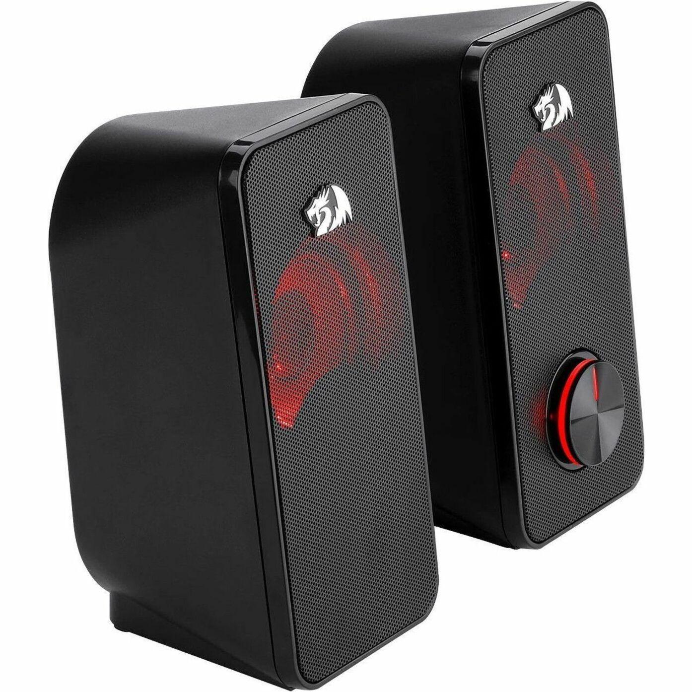 Redragon Stentor GS500 2.0 Speaker System - Desktop - USB - 2 Pack
