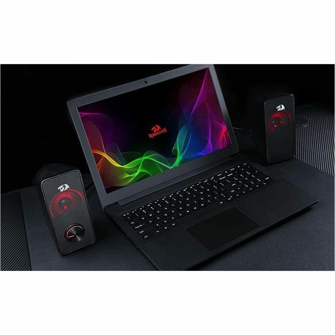 Redragon Stentor GS500 2.0 Speaker System - Desktop - USB - 2 Pack