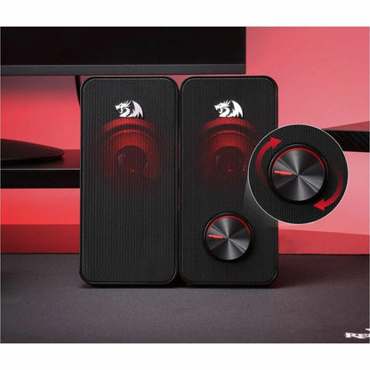 Redragon Stentor GS500 2.0 Speaker System - Desktop - USB - 2 Pack