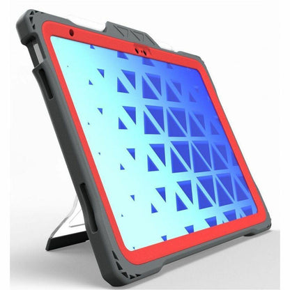 MAXCases Shield Extreme-X2 for iPad 10 10.9 (2022) (Red Bezel-Gray Case) (APSXX2IP10RED)