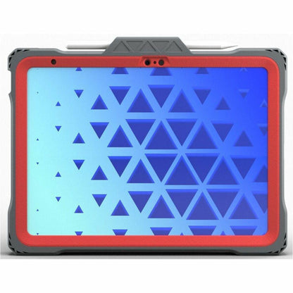 MAXCases Shield Extreme-X2 for iPad 10 10.9 (2022) (Red Bezel-Gray Case) (APSXX2IP10RED)