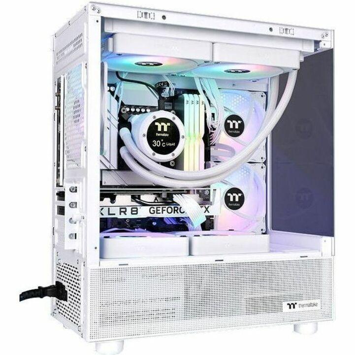 Thermaltake View 170 TG ARGB Snow Micro Chassis (CA-1Z4-00M6WN-00)