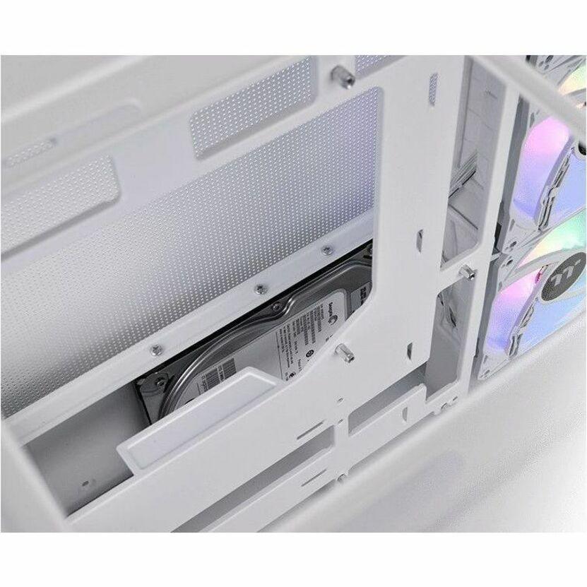 Thermaltake View 380 TG ARGB Snow Mid Tower Chassis (CA-1Z2-00M6WN-00)