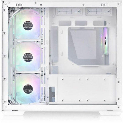 Thermaltake View 380 TG ARGB Snow Mid Tower Chassis (CA-1Z2-00M6WN-00)