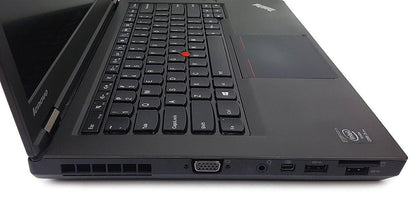 Lenovo ThinkPad T440p Business Laptop 14.1" HD (720p) | Core i5-4300m @ 2.60 GHz, (4th Gen) | 8GB RAM | 500GB HDD or 128GB SSD | Intel HD Graphics | Webcam + DVDRW | Bluetooth | Windows 10 Pro x64 | Certified Refurbished - 1 Year Warranty