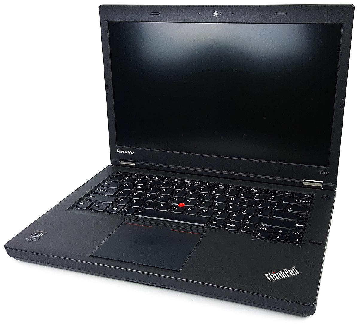 Lenovo ThinkPad T440p Business Laptop 14.1" HD (720p) | Core i5-4300m @ 2.60 GHz, (4th Gen) | 8GB RAM | 500GB HDD or 128GB SSD | Intel HD Graphics | Webcam + DVDRW | Bluetooth | Windows 10 Pro x64 | Certified Refurbished - 1 Year Warranty