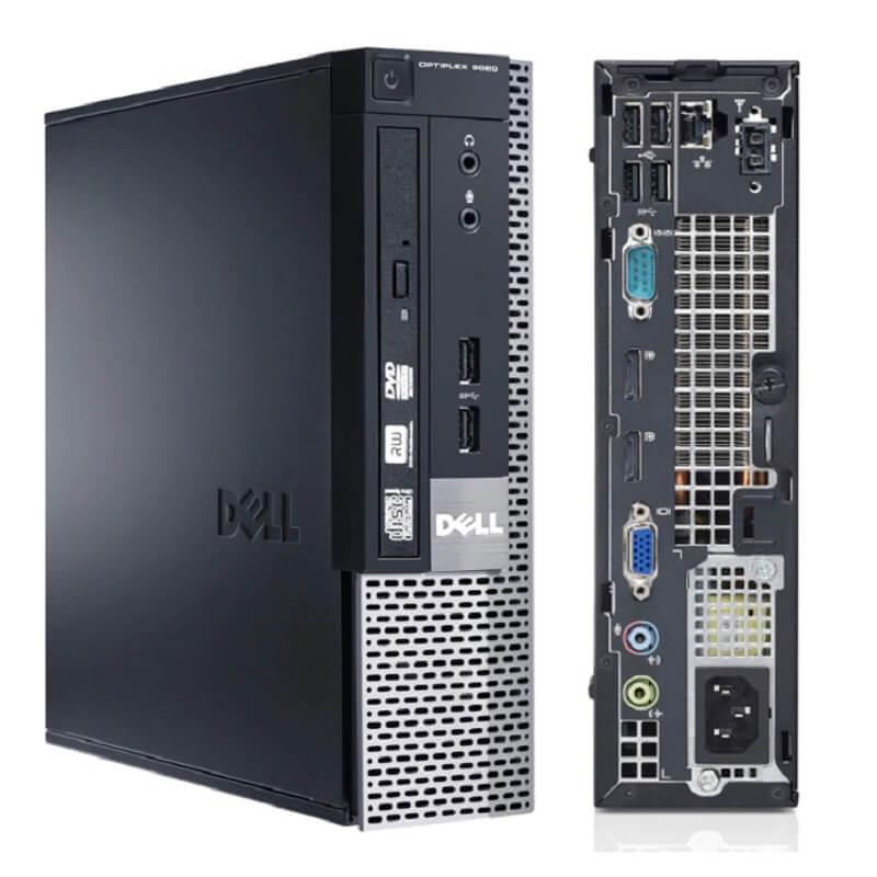 Dell OptiPlex 9020 (USFF) / Intel Quad-Core i5 4590S @ 3.70 GHz / 8GB DDR3 / 128GB SSD / HDMI / DVD-RW / USB WIFI / DisplayPort / VGA / Windows 10 Professional 64 Bit / 1 Year Warranty / Ultra Small Form Factor Desktop PC