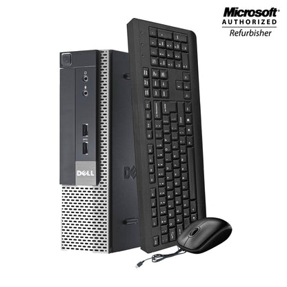 Dell OptiPlex 9020 (USFF) / Intel Quad-Core i5 4590S @ 3.70 GHz / 8GB DDR3 / 128GB SSD / HDMI / DVD-RW / USB WIFI / DisplayPort / VGA / Windows 10 Professional 64 Bit / 1 Year Warranty / Ultra Small Form Factor Desktop PC