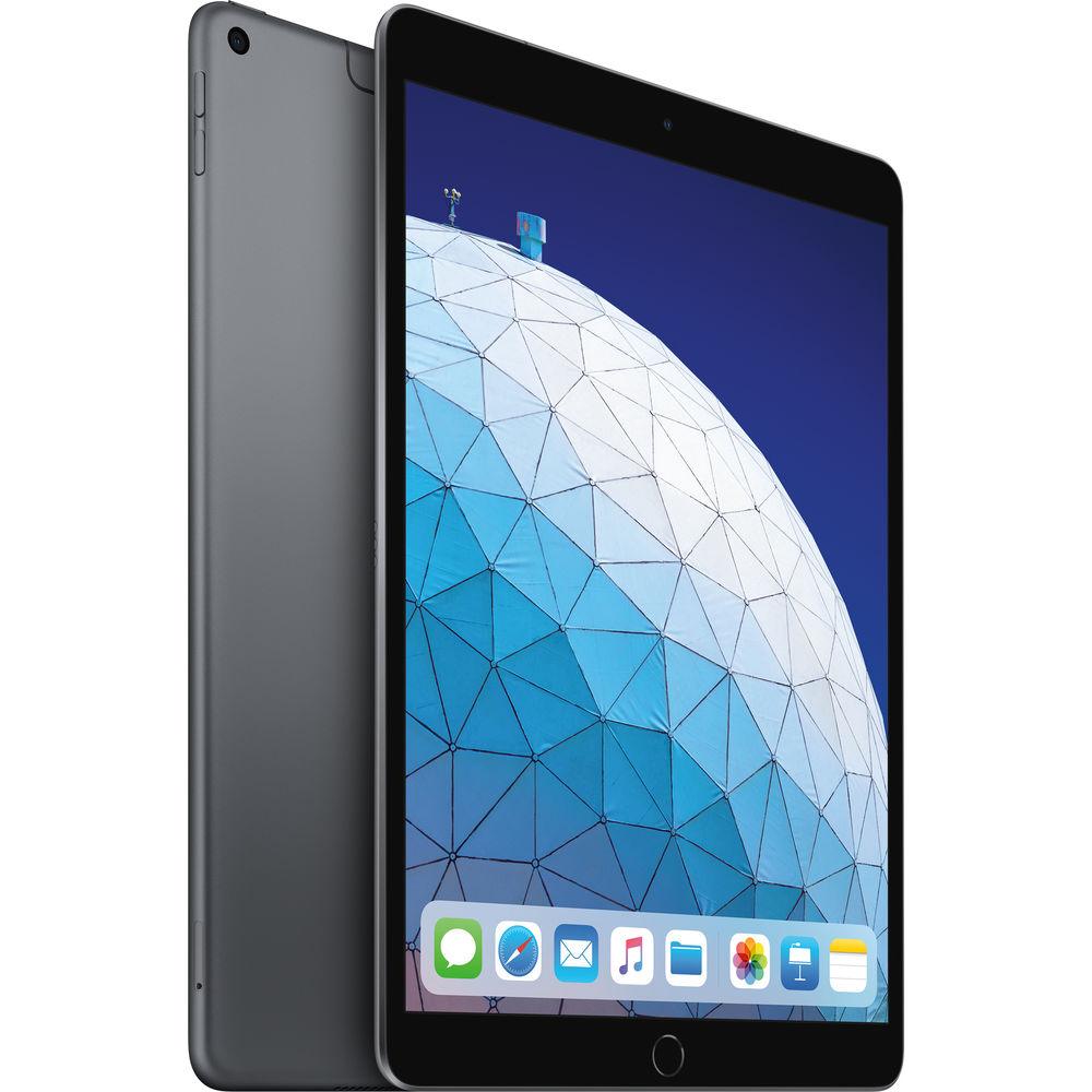Apple iPad Air 3 (3rd Generation) 10.5" Tablet Touchscreen 256GB (WiFi + 4G LTE Cellular) / A2153 / MacOS Space Gray - Warranty
