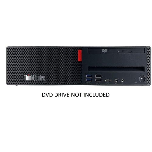 Lenovo ThinkCentre M720s Desktop Computer PC - Small Form Factor | Intel Core i5-8500 @ 3.00 GHz (8th Gen), 16GB RAM, 256GB SSD - USB-C (Thunderbolt), Keyboard, Mouse, Wi-Fi, DisplayPort, VGA - Windows 11 Pro - (Certified Refurbished) - 1 Year Warranty
