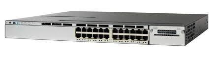 CISCO WS-C3750X-24P-S CATALYST 3750X 24 PORT GIGABIT POE+ SWITCH DOUBLE ALIMENTATION
