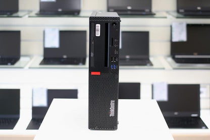 Lenovo ThinkCentre M720s Desktop Computer PC - Small Form Factor | Intel Core i5-8500 @ 3.00 GHz (8th Gen), 16GB RAM, 256GB SSD - USB-C (Thunderbolt), Keyboard, Mouse, Wi-Fi, DisplayPort, VGA - Windows 11 Pro - (Certified Refurbished) - 1 Year Warranty