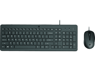 HP 100 Wired Mouse and Keyboard (240J7AA)