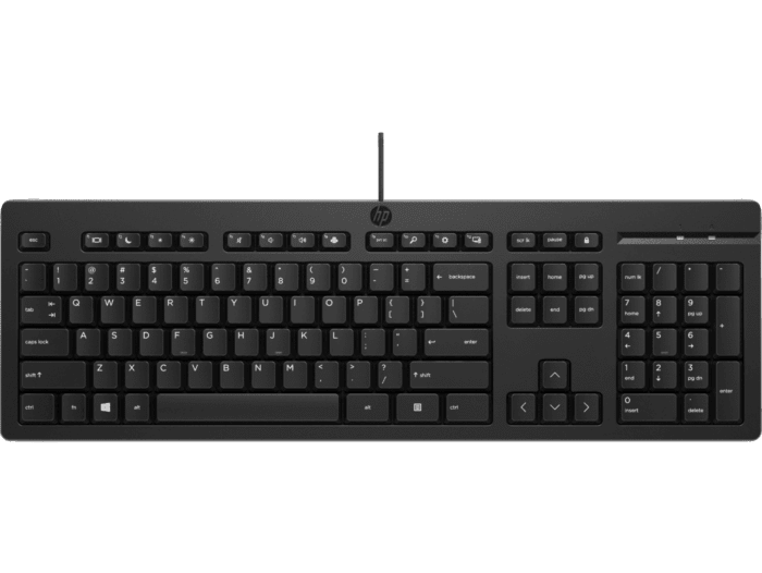 HP 125 Wired Keyboard Français (266C9AA)