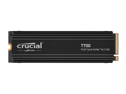 Crucial T700 1TB PCIe Gen5 NVMe SSD with Heatsink