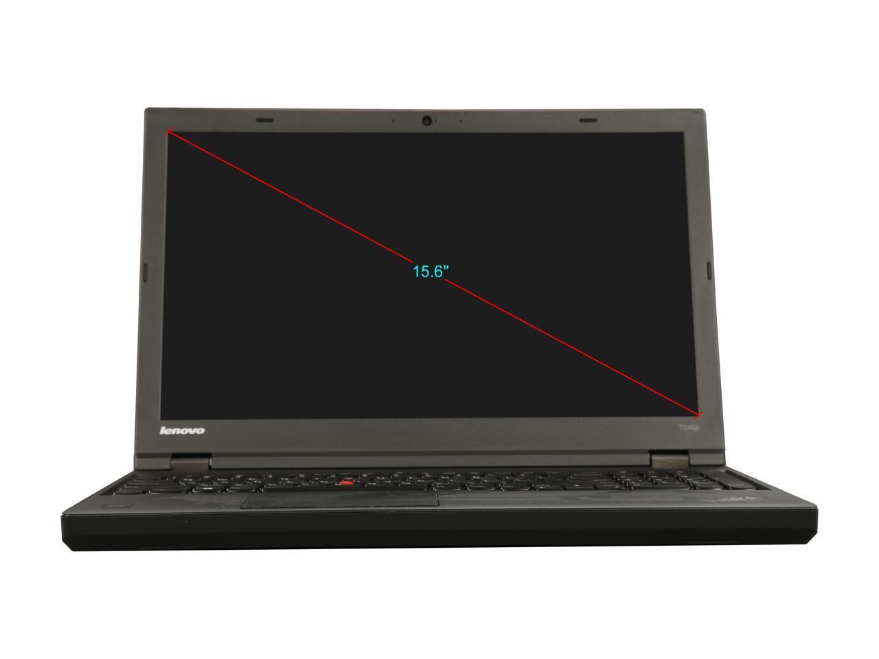 Lenovo ThinkPad T540p Business Workstation | 15.6" FHD (1080p), Intel Core i7-4600M @ 2.90GHz (4th Gen) 16GB RAM, 1TB (1000GB) SSD, Full Size Key + NumPad , Webcam, DisplayPort, DVDRW | Windows 10 Pro x64, Grade A (Certified Refurbished) - 1 Year Warranty