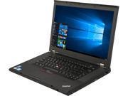 Lenovo ThinkPad T530 Laptop 15.6" HD+ LED | Intel Core i7-3520M @ 2.90GHz, 3.60Ghz Boost, 8GB RAM, 256GB SSD, Intel HD Graphics 4000, WEBCAM, USB 3.0 + DisplayPort - Windows 10 Pro x64, Grade A+ (Certified Refurbished ) - 1 Year Warranty