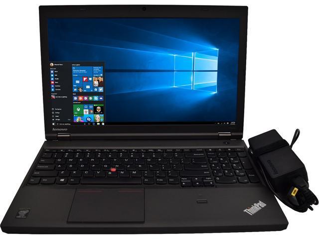 Lenovo ThinkPad T540p Enterprise Business Workstation | 15.6" FHD (1080p), Intel Core i7-4600M @ 2.90GHz (4th Gen) 8GB RAM, 256GB SSD, Full Size Key + NumPad , Webcam, DisplayPort | Windows 10 Pro x64, Grade A (Certified Refurbished) - 1 Year Warranty