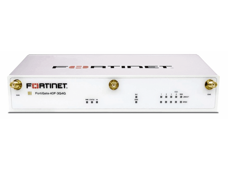 Fortinet FortiGate FG-40F-3G4G Network Security/Firewall Appliance