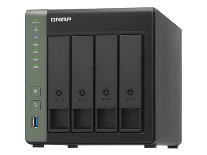 QNAP 4 Bay Turbo NAS Alpine AL-214 Quad Core 1.7GHz CPU 2GB RAM