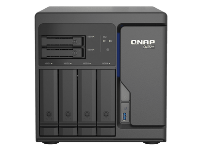 QNAP 4 Bay Diskless NAS Dual Core 2.4GHz CPU 8GB RAM