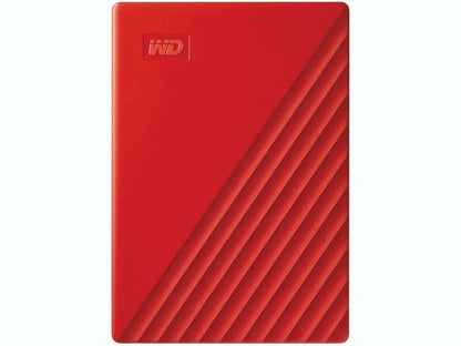 WD My Passport Ultra 2TB 2.5" Portable Hard Drive - Red