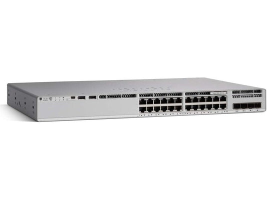 Cisco C9200L-24P-4X-E Catalyst 9200 24 Port PoE+ Switch w/ 4x10G, Network Essentials