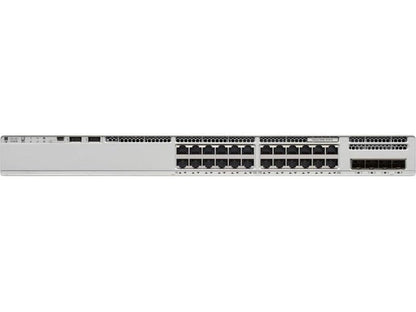 Cisco C9200L-24P-4X-E Catalyst 9200 24 Port PoE+ Switch w/ 4x10G, Network Essentials