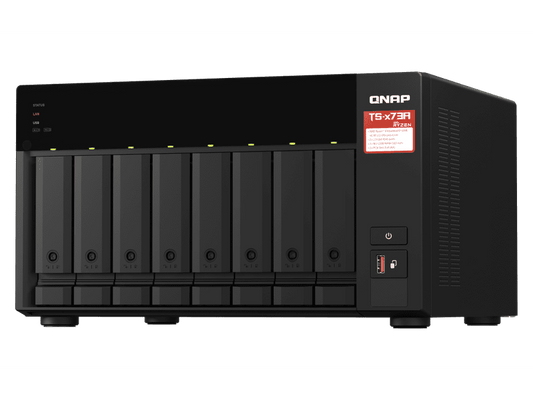 QNAP 8 Bay NAS AMD Ryzen Quad Core 2.2Ghz