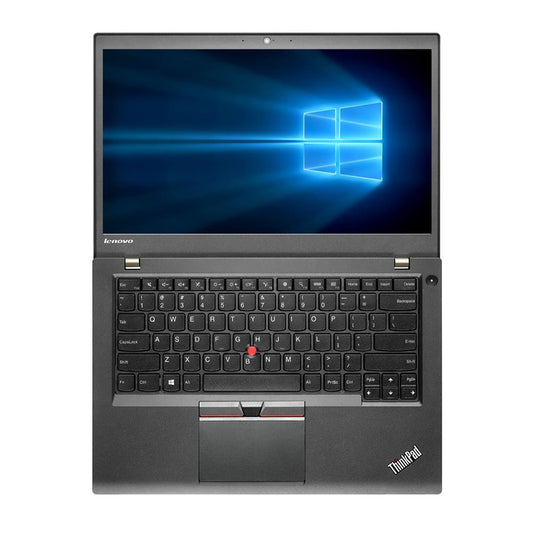 Lenovo ThinkPad T450 14" HD+ , Intel Core i5-5300U @ 2.60 GHz, Boost 3.20Ghz (5th Gen) , 16GB RAM, 512GB SSD, Intel HD Graphics 5500, Bluetooth, Thunderbolt, miniDisplayPort, Windows 10 Pro | Grade A (Certified Refurbished) | 1 Year Warranty