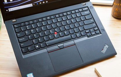 Lenovo ThinkPad T480 | 14" IPS FHD (1080p) Business Laptop | Intel Core i7-8550U (up to 4.0GHz) Quad-Core (8th Gen), 16GB RAM, 512GB NVMe SSD - Windows 11 - Intel® UHD 620, USB-C (Thunderbolt), HDMI - Certified Refurbished (Grade A) - 1 Year Warranty