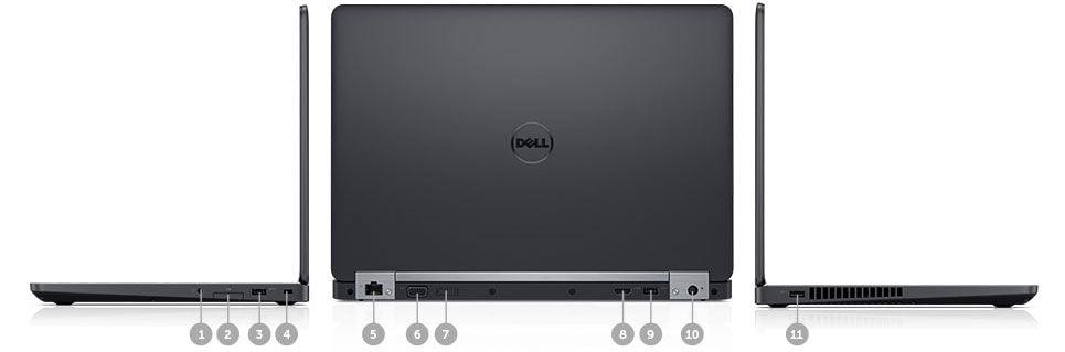 Dell Latitude E5470 Ultrabook 14" FHD (1080p) - Intel® Core™ i7-6600U up to 3.40 GHz (6th Gen) | 32GB DDR4 RAM | 512GB M.2 NVMe SSD | Webcam | HDMI, Bluetooth, USB 3.0, 1GbE Network | Windows 10 Pro, Grade A (Certified Refurbished) - 1 Year Warranty