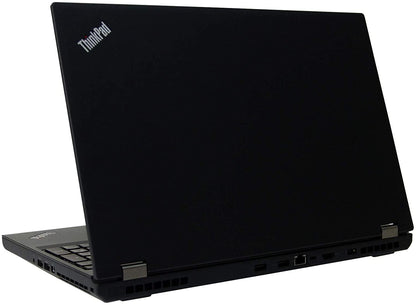 Lenovo ThinkPad P50 Mobile Workstation, 15.6" IPS FHD (1080p)  | Intel Quad Core i7-6700HQ @ 3.5Ghz (6th Gen), 32GB DDR4 RAM, 512GB (NVMe) SSD, NVIDIA Quadro 2GB Graphics, Bluetooth, HDMI - Windows 10, Grade A+ (Certified Refurbished ) - 1 Year Warranty