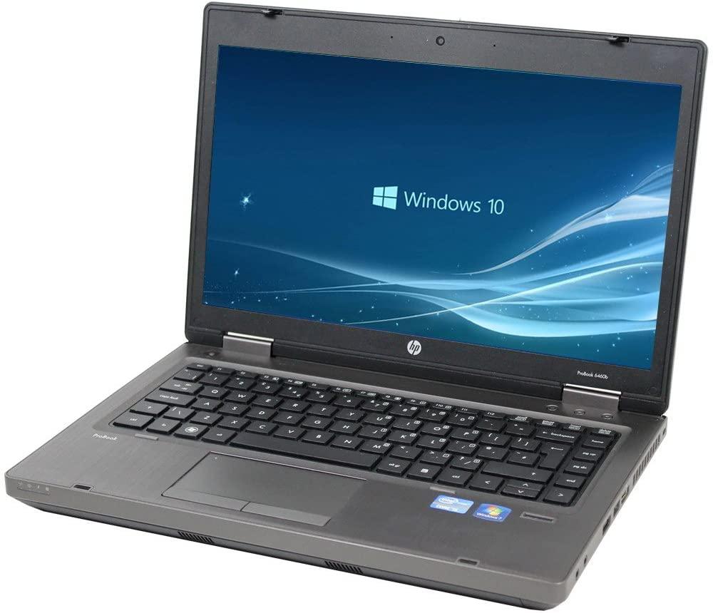 HP ProBook 6460b 14" HD (720p) Notebook PC - Intel Core i5-2410M @ 2.90 GHz (2nd Gen), 16GB RAM, 512GB SSD, Integrated Graphics, DVD-RW, VGA, DisplayPort (DP), Ethernet, Windows 10 Pro x64 (Certified Refurbished Grade A) - 1 Year Warranty