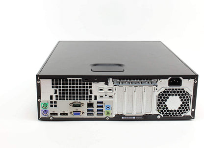 HP EliteDesk 800 G2 (SFF) Desktop | Intel Core i5-6500 @ 3.2GHz (6th Gen) Quad-Core | 8GB RAM, 256GB SSD, WiFi, Triple Monitor Support, 2x Display Port, VGA, DVD-RW, 1Gb Ethernet | Win 10 Pro x64 - 1 Year Warranty