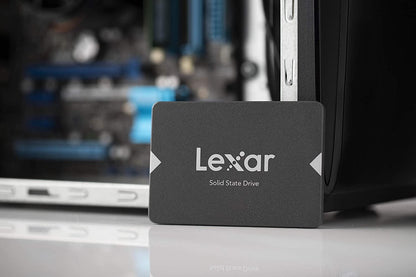 Lexar NS100 2.5” SATA III (6GB/S) 256GB Solid-State Drive Internal Laptop PC Hard Drive, SATA III 2.5" Internal SSD  , New