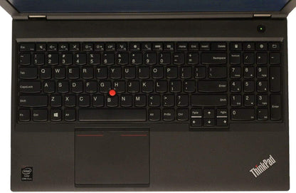 Lenovo ThinkPad T540p Enterprise Business Workstation | 15.6" FHD (1080p), Intel Core i7-4600M @ 2.90GHz (4th Gen) 8GB RAM, 256GB SSD, Full Size Key + NumPad , Webcam, DisplayPort | Windows 10 Pro x64, Grade A (Certified Refurbished) - 1 Year Warranty