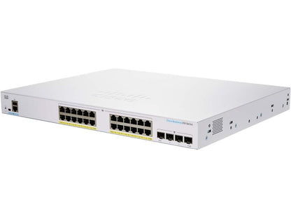 Cisco CBS250-24FP-4G-AU CBS250 24-Port Gigabit PoE+ 370W Smart Switch w/ 4x10G SFP