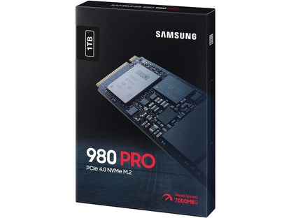 Samsung 980 Pro 1TB M.2 NVMe PCIe 4.0 SSD [MZ-V8P1T0BW]